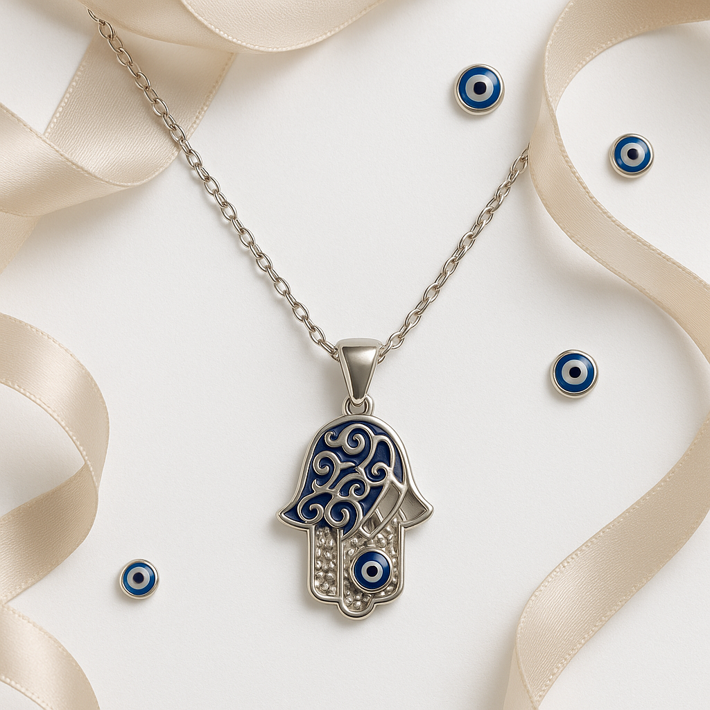 Hamsa Guard Chain Pendant