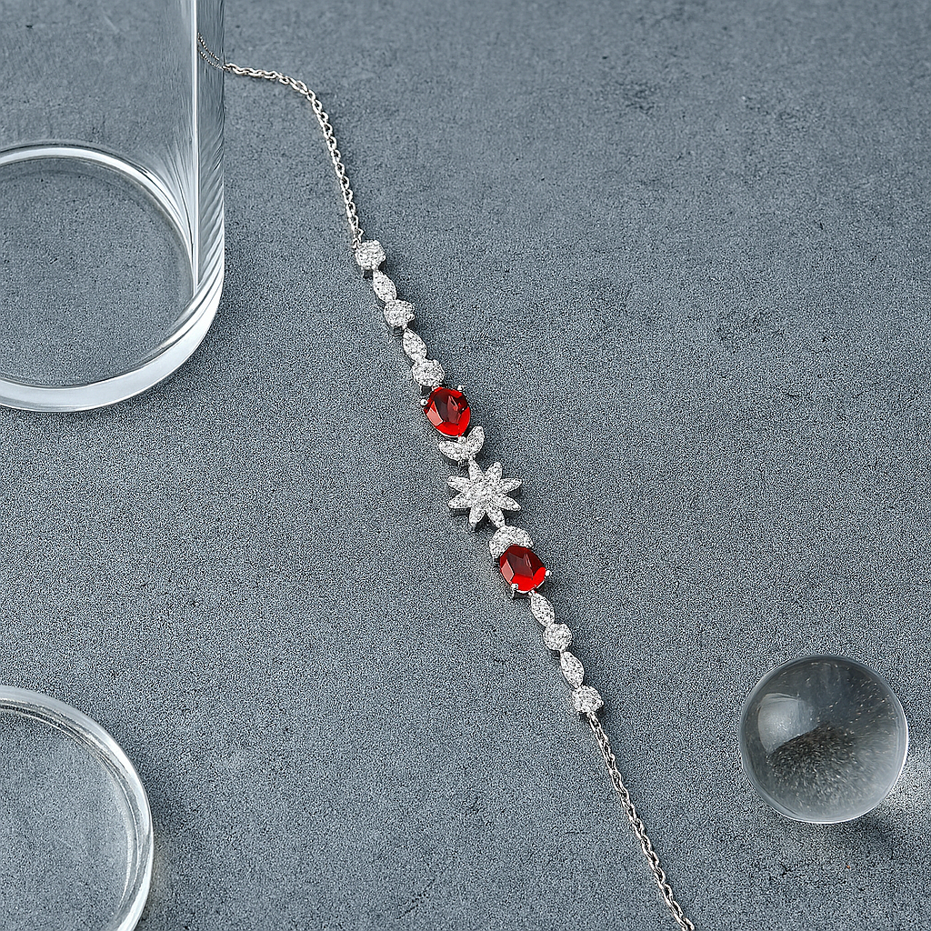 Crimsom Bloom Bracelet
