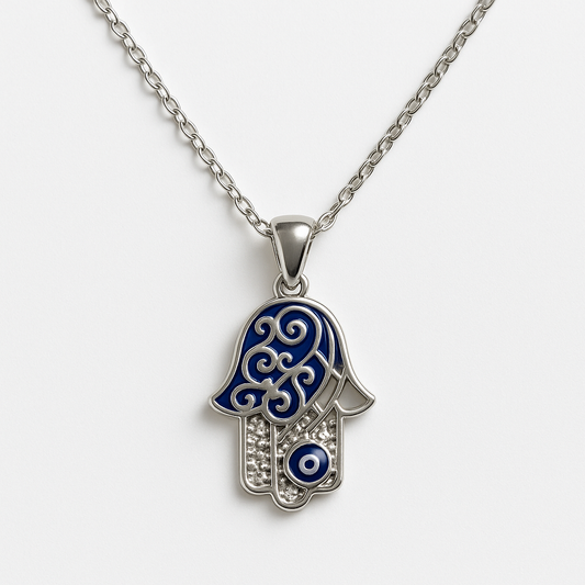 Hamsa Guard Chain Pendant
