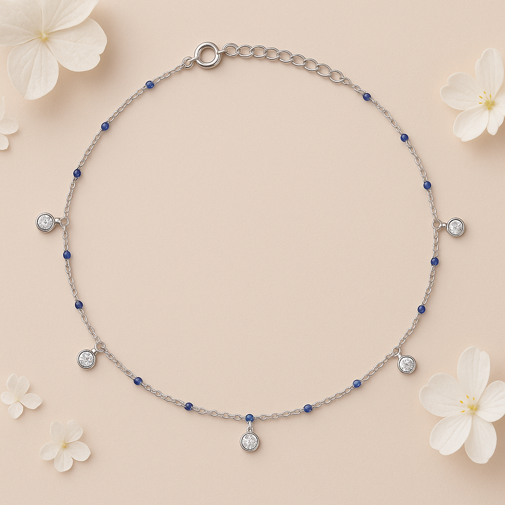 Moonlight Lagoon Anklets Pair