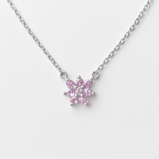 Stellar Bloom Chain Pendant