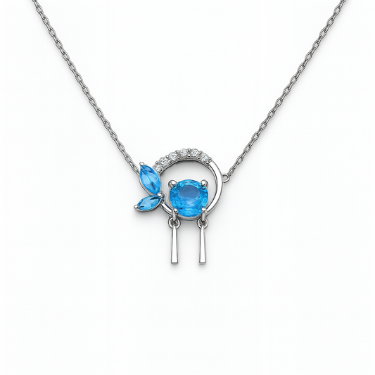 Ocean Dew Chain Pendant