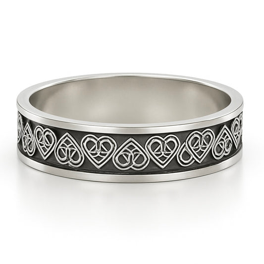 Ornate Neon Glow Men's Ring - MIOR JEWELS