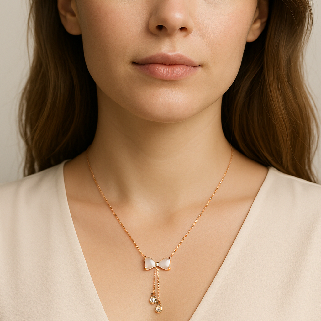 Pearl Sands Rose Gold Chain Pendant