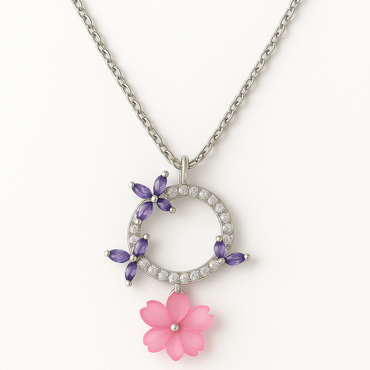 Blossom Drop Chain Pendant