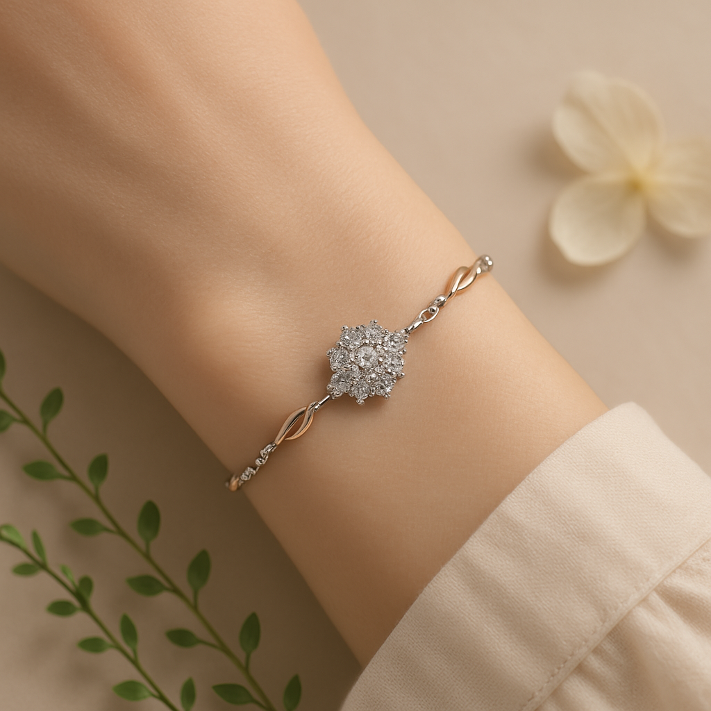 Stardust Glow Rose Gold Bracelet
