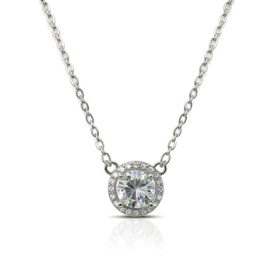 Luna Halo Chain Pendant