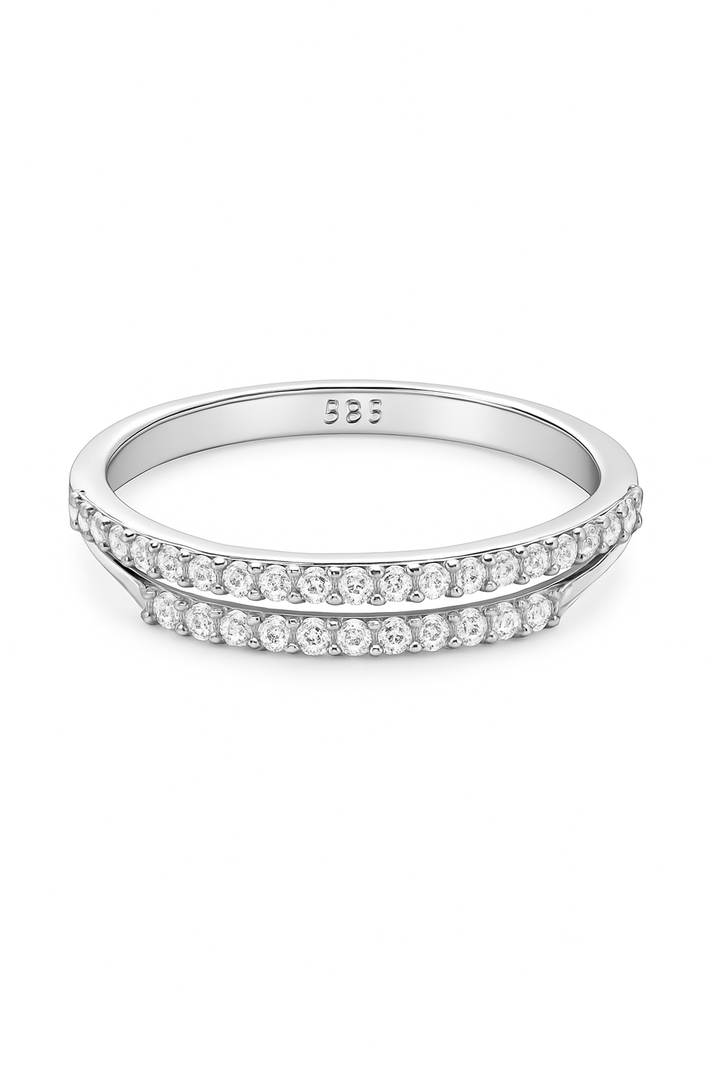 Blushing Rows Ring - MIOR JEWELS