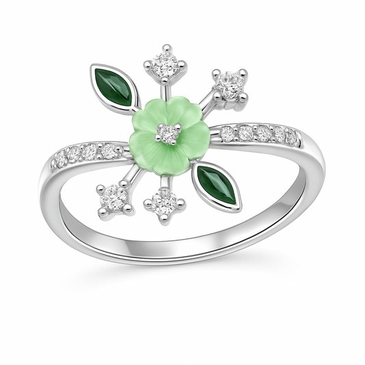 Crystal Vine Ring