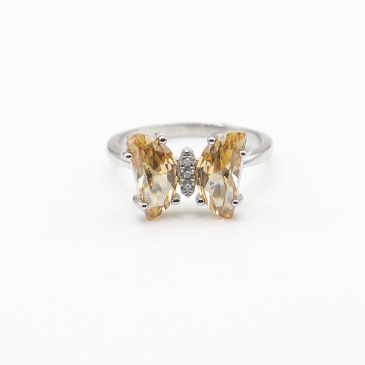 Sunset Butterfly Ring - MIOR JEWELS
