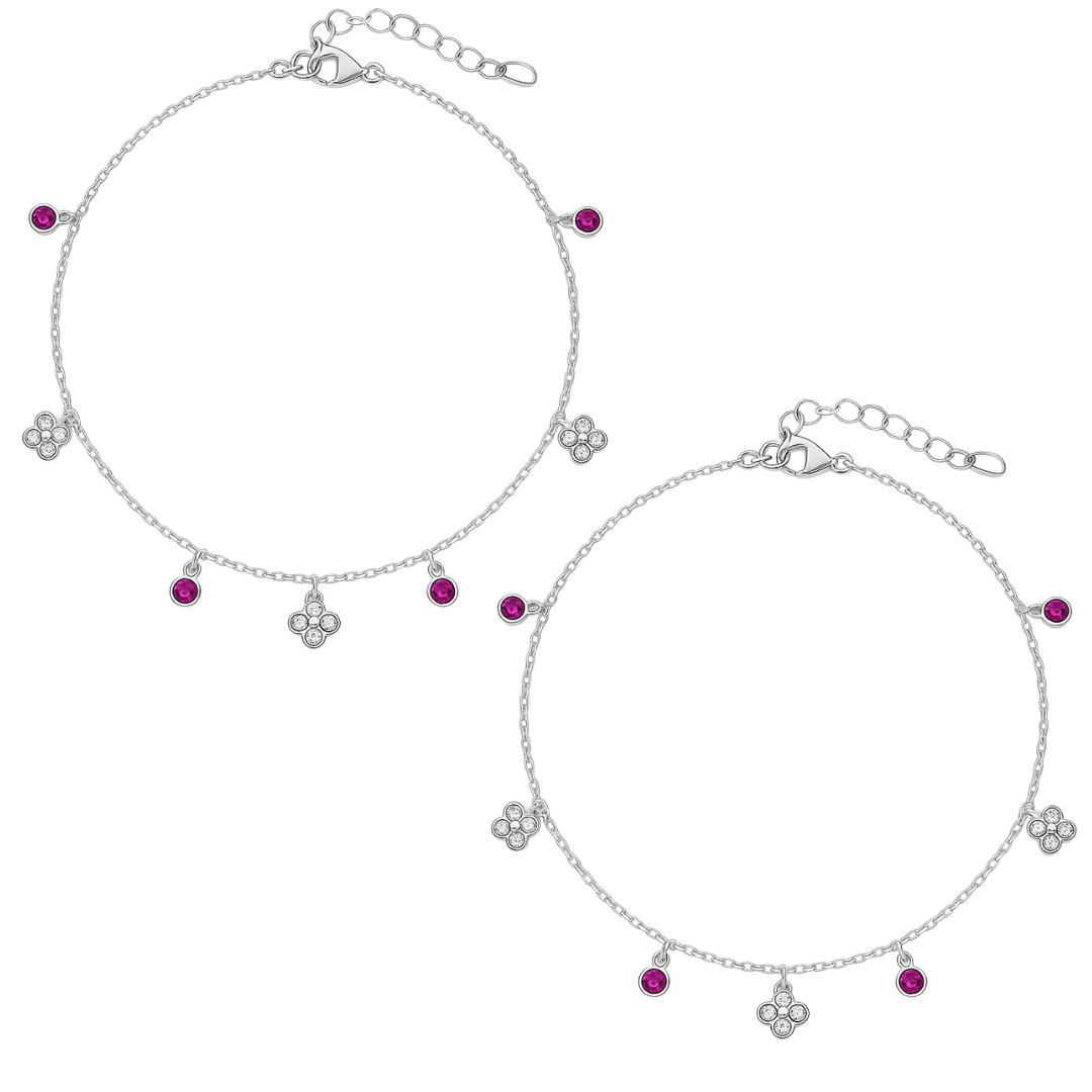 Stardust Blush Anklet