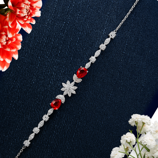 Crimsom Bloom Bracelet