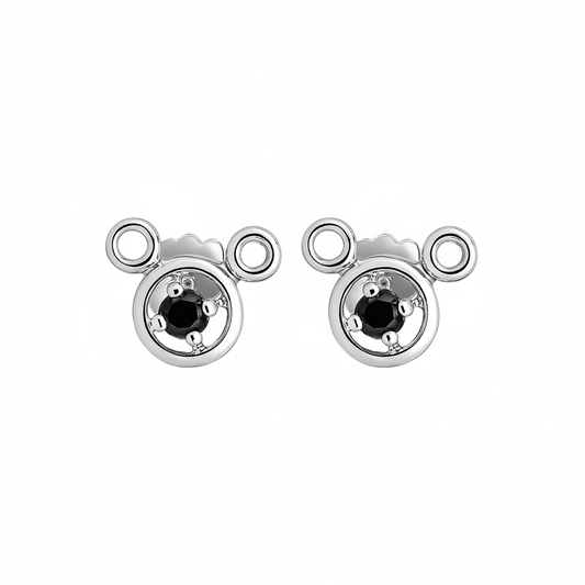 Teddyface Studs - MIOR JEWELS
