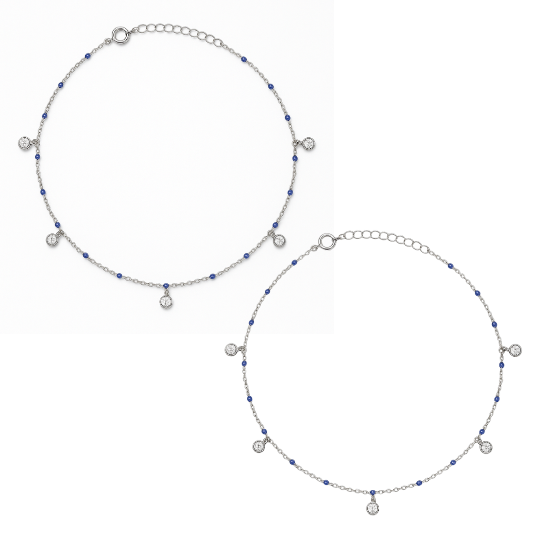 Moonlight Lagoon Anklets Pair
