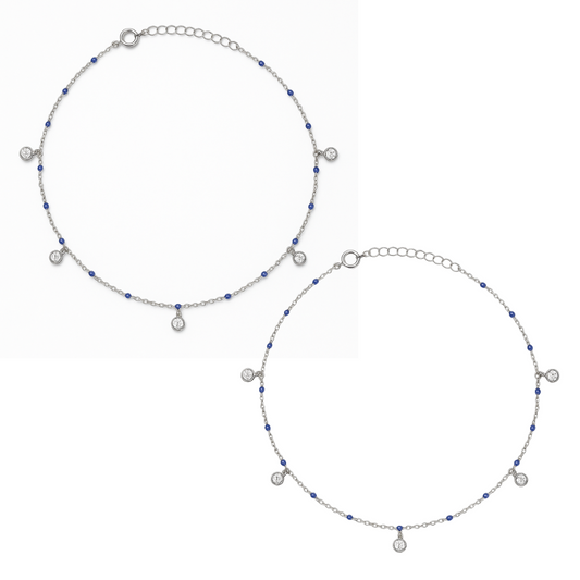 Moonlight Lagoon Anklets Pair
