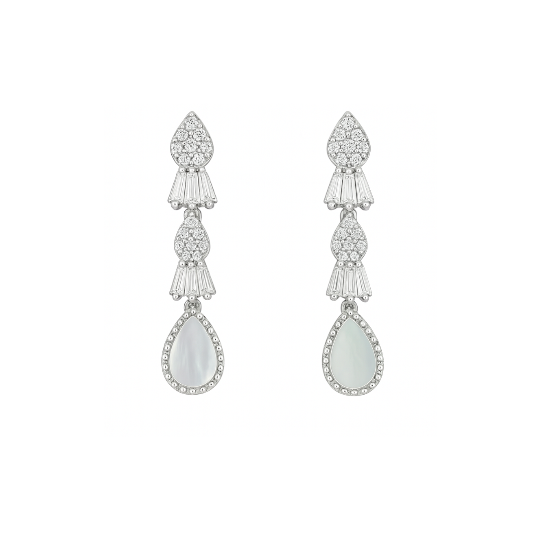 LeafLuxe Necklace and Earrings Set