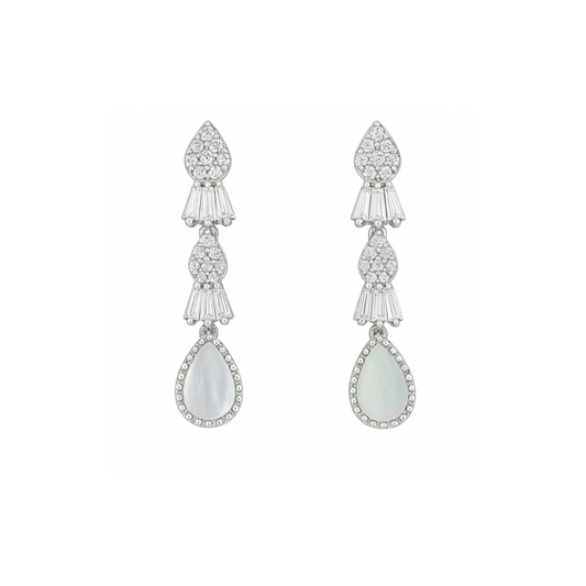 LeafLuxe Necklace and Earrings Set