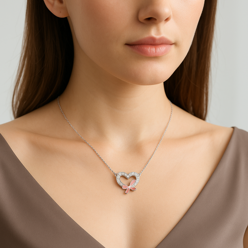 Heartfelt Knot Chain Pendant