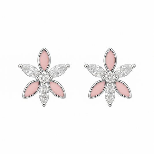 Petal Frost Earrings