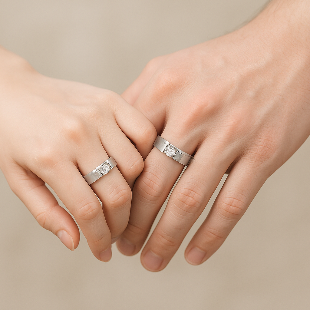 Forever Us Couple Rings Pair V1