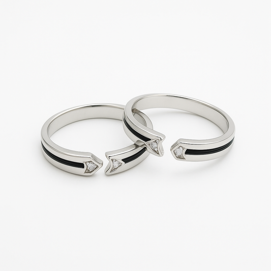 Forever Us Couple Rings Pair V9