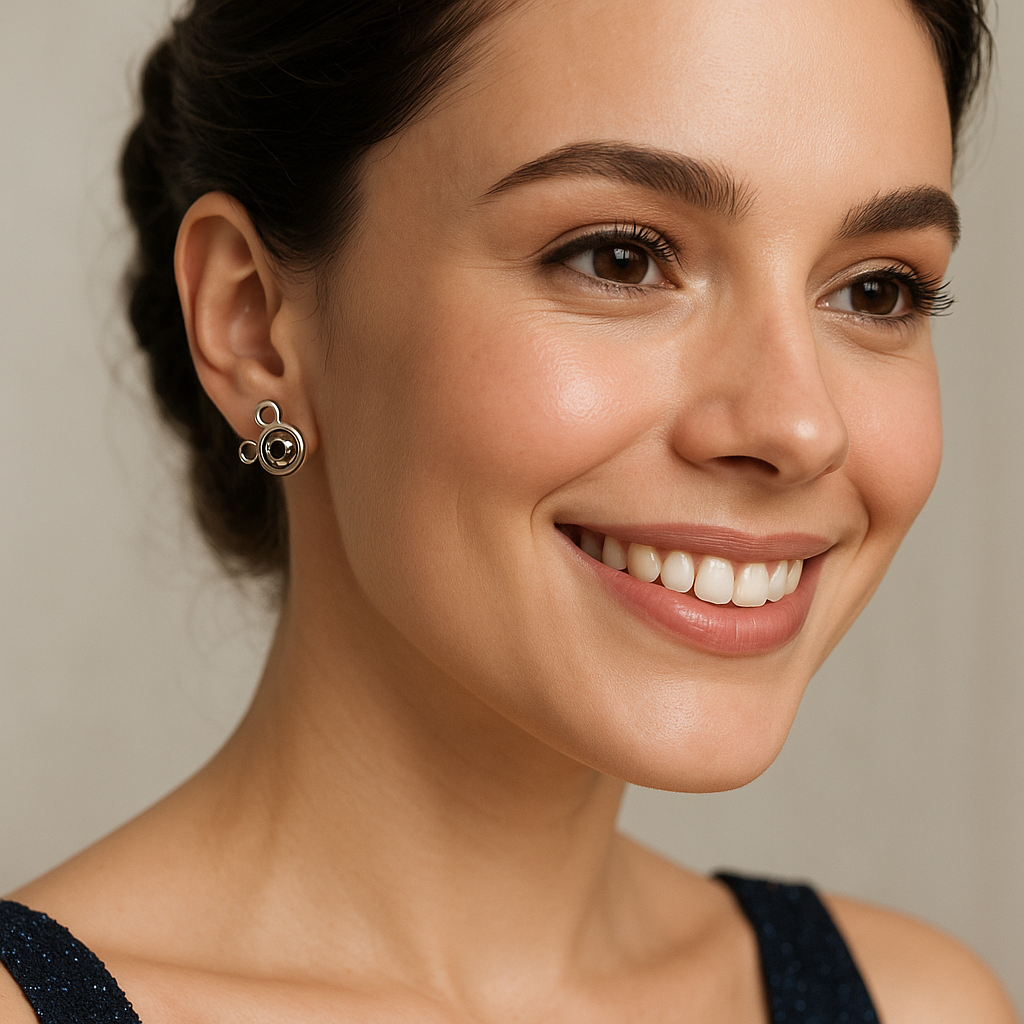 Teddyface Studs - MIOR JEWELS