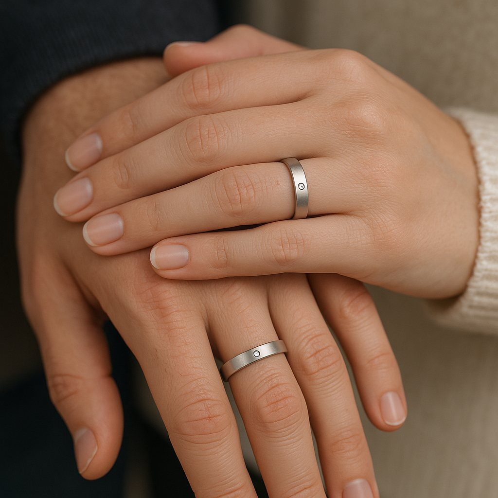 Forever Us Couple Rings Pair V8