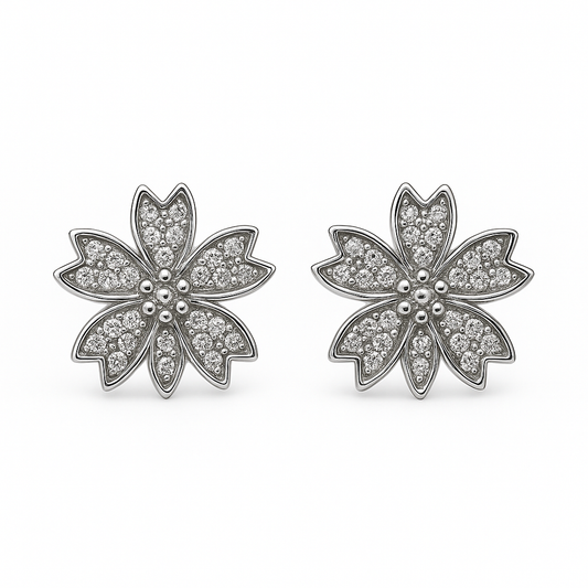 Lustrous Petal Earrings - MIOR JEWELS