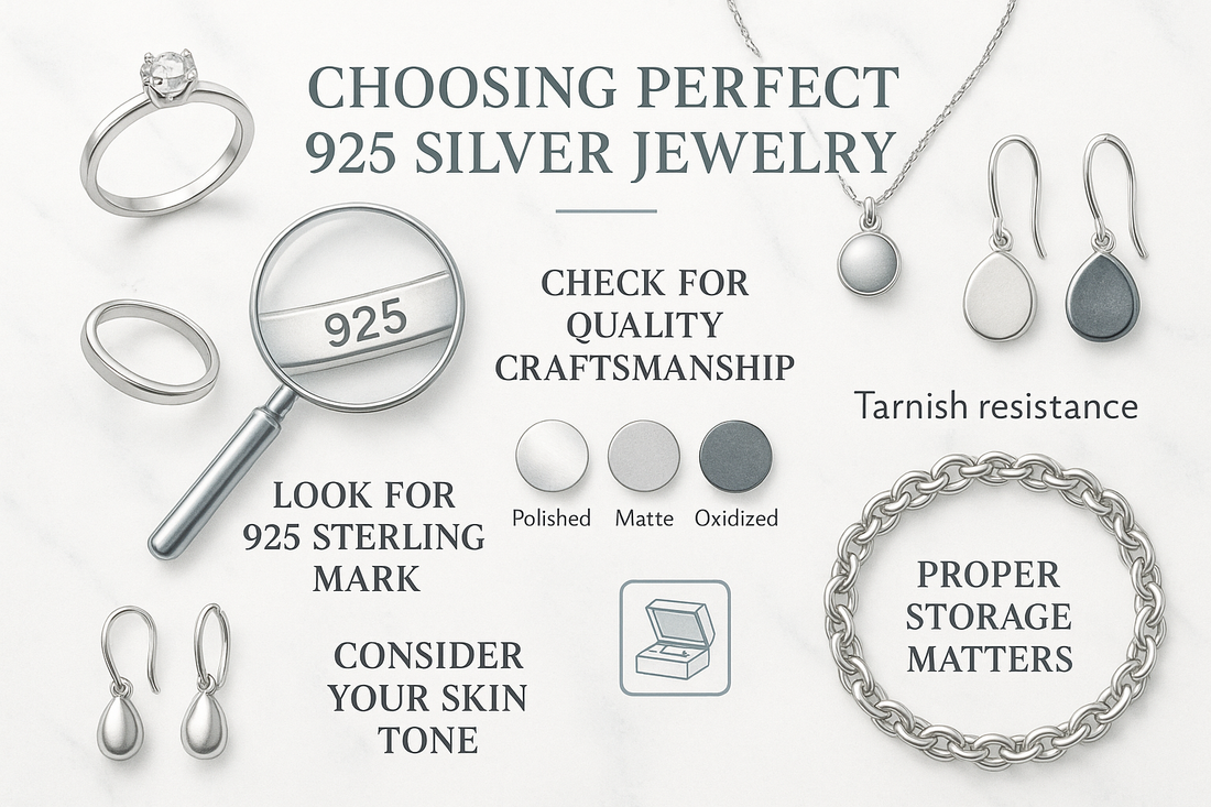 How to Choose the Perfect 925 Silver Jewelry - MIOR JEWELS