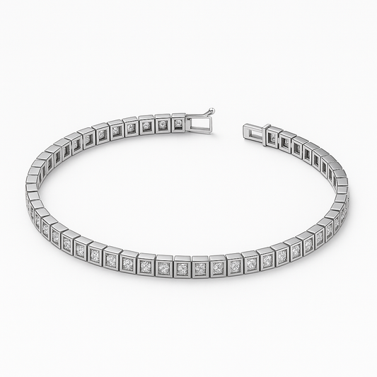 Classic Sparkle Tennis Bracelet - MIOR JEWELS