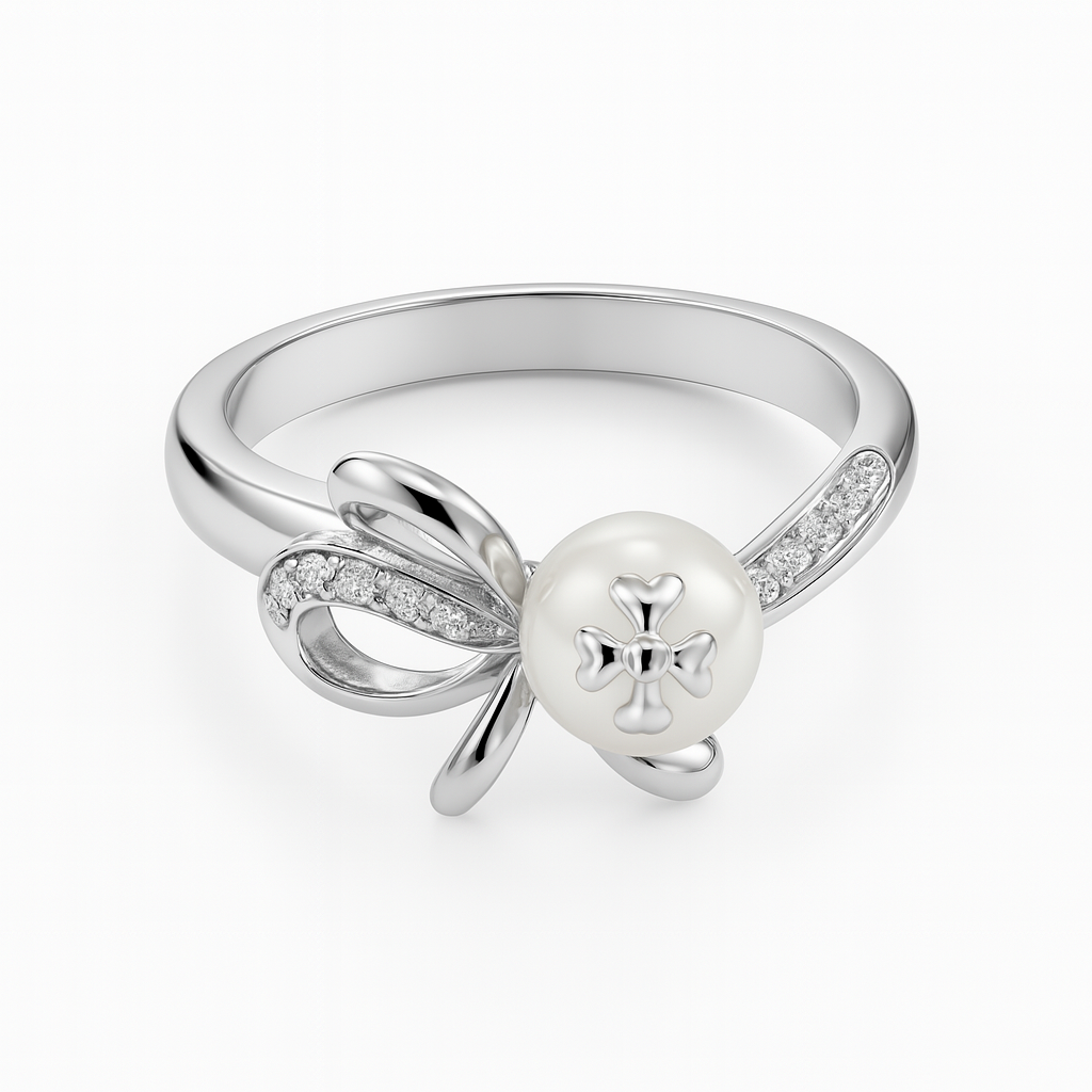 Classic Pearl Ring - MIOR JEWELS