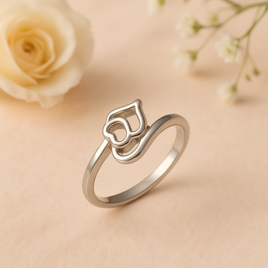 Graceful Silver Ring - MIOR JEWELS