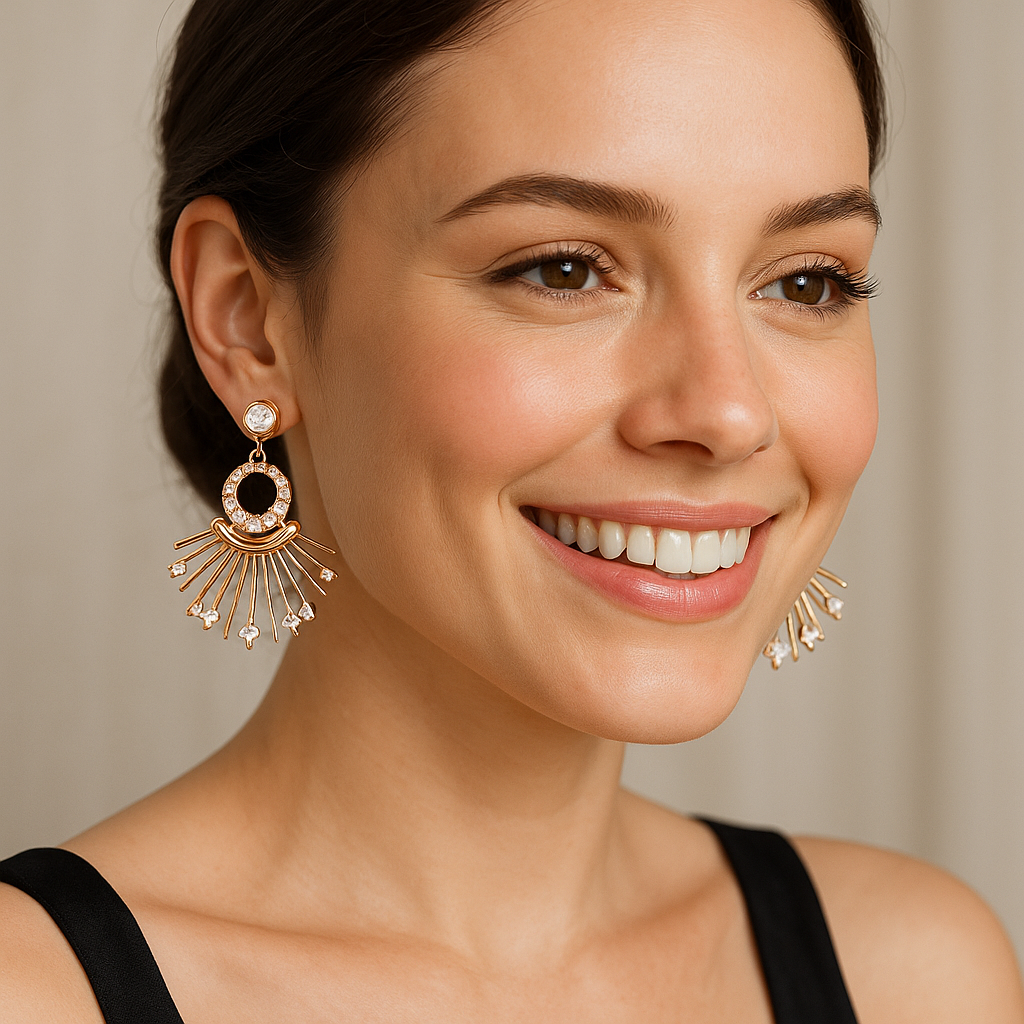 Stellar Flare Earring - MIOR JEWELS