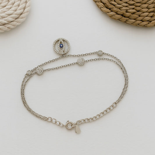 Evil Eye Elegance Bracelet - MIOR JEWELS