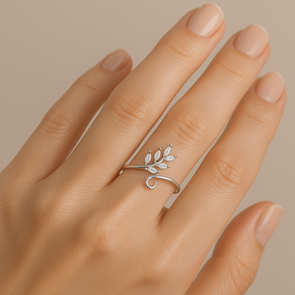 Shimmer Vine Ring