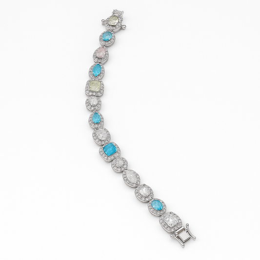 Colourful Cascade Bracelet - MIOR JEWELS