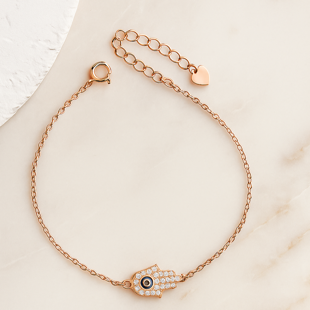 Pisces Charm Rose Gold Bracelet - MIOR JEWELS