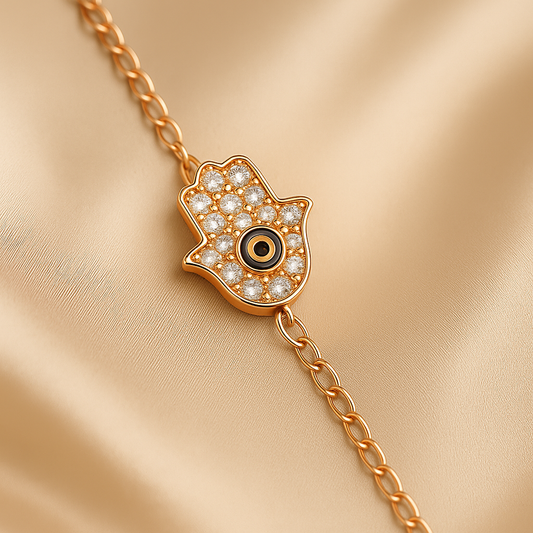 Pisces Charm Rose Gold Bracelet - MIOR JEWELS