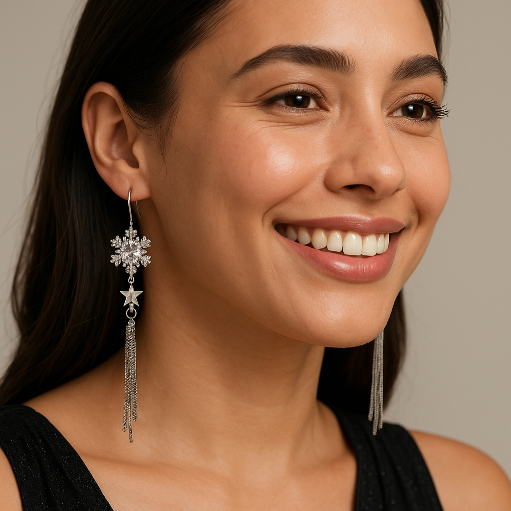 Silver Frost Earrings - MIOR JEWELS