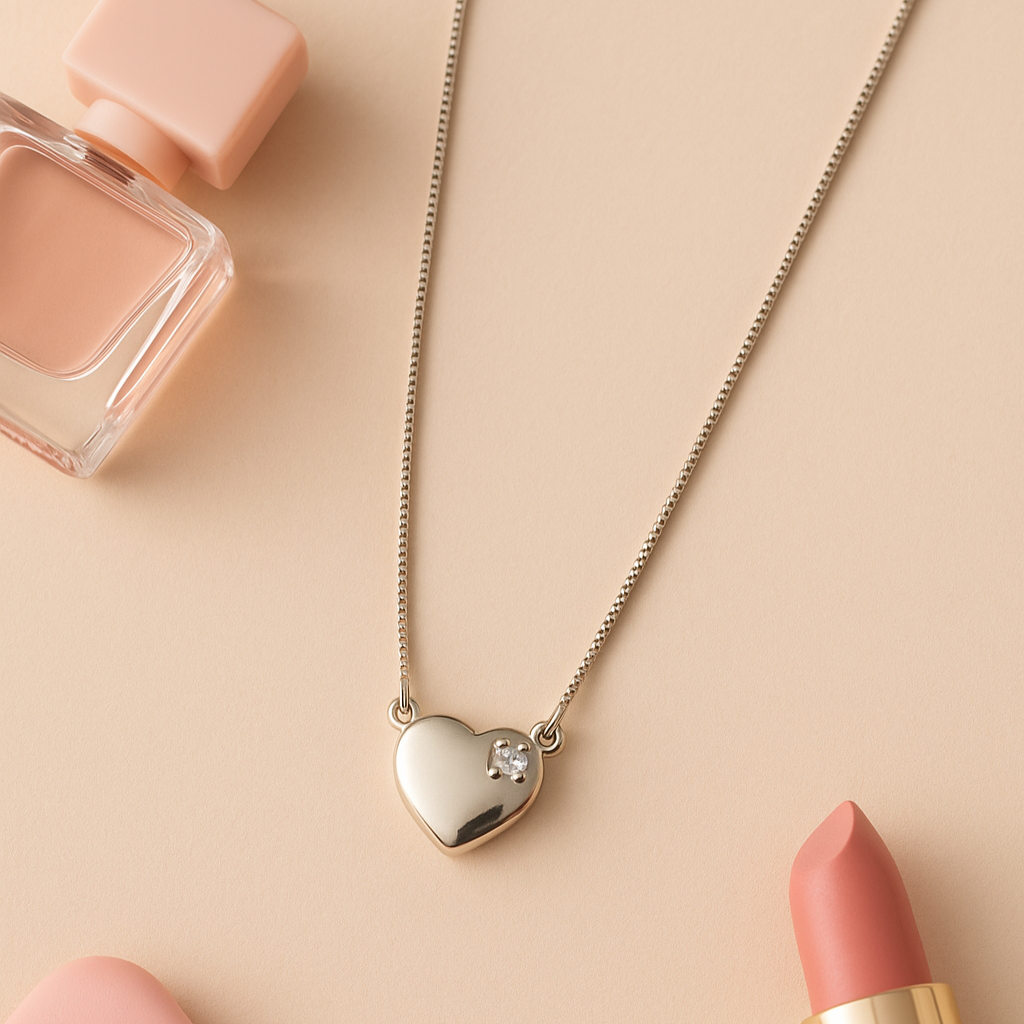 Heart's Whisper Chain Pendant - MIOR JEWELS