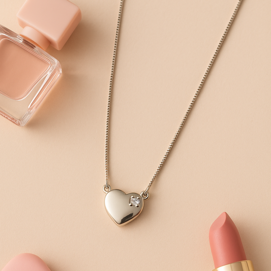 Heart's Whisper Chain Pendant - MIOR JEWELS