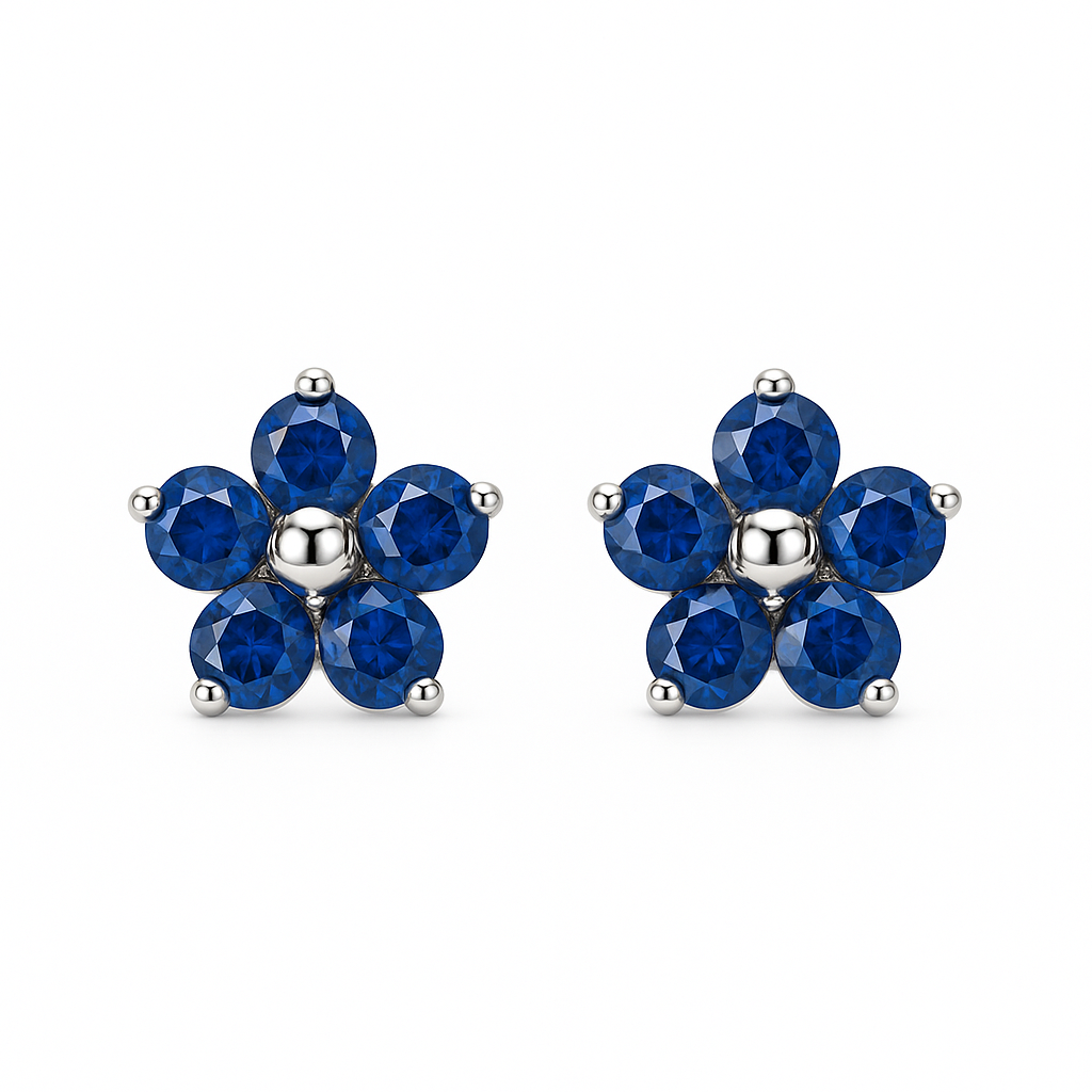 Rosamia Blue Earrings