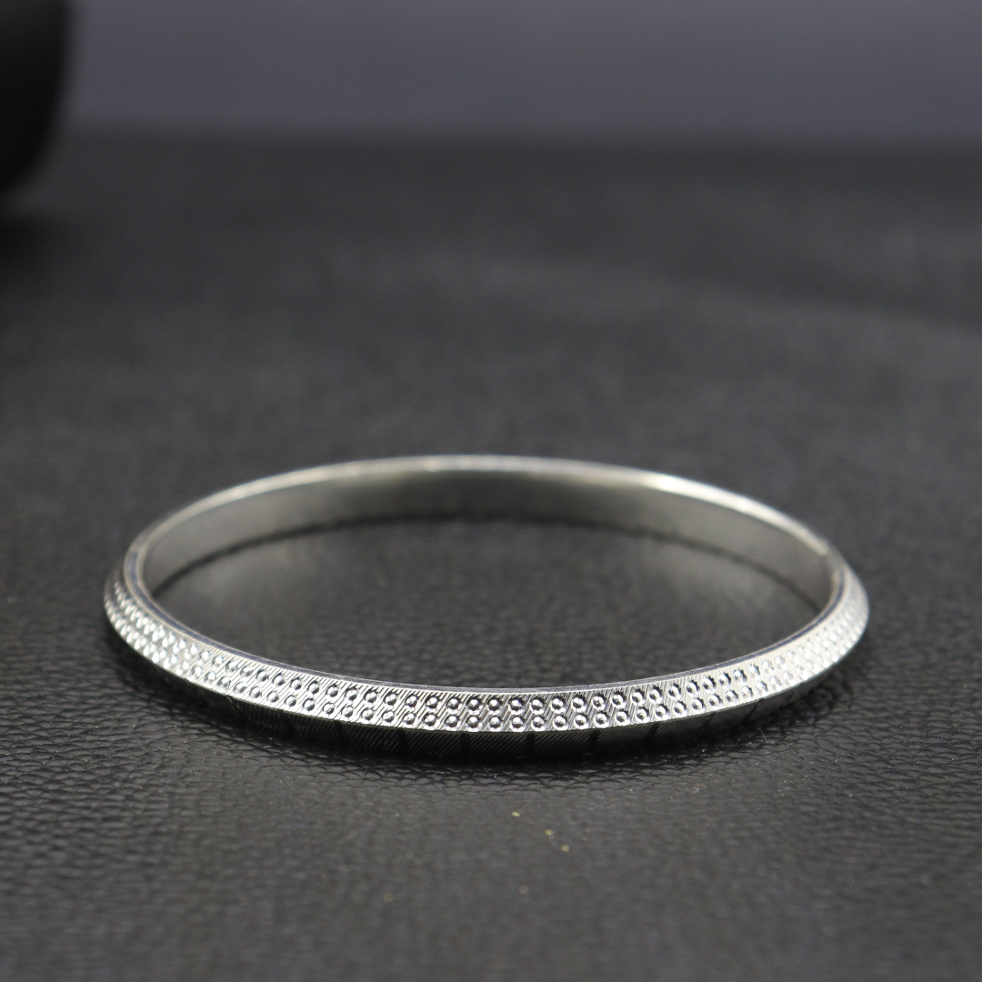 Silver Warrior Men's Punjabi Kada - MIOR JEWELS