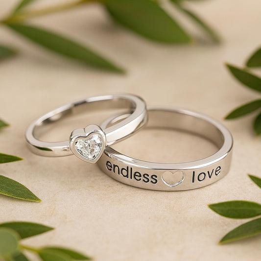 Foreever Us Couple Rings Pair 2