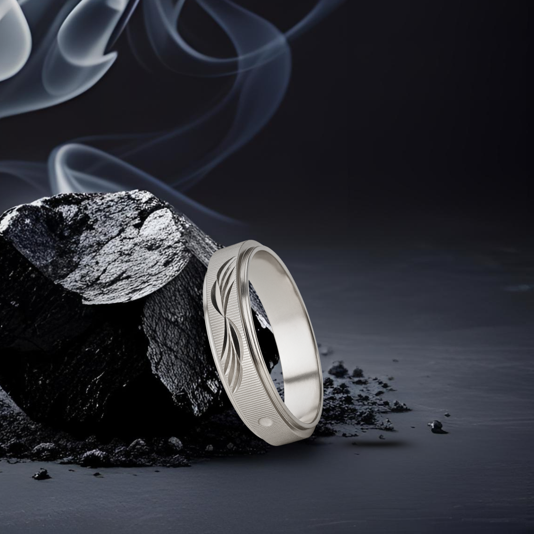 Classic Mens Silver Band - MIOR JEWELS