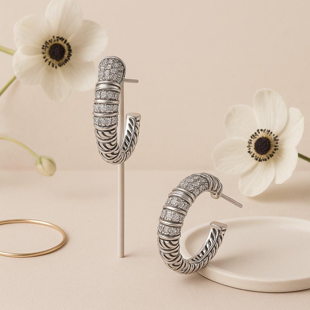 Radiant Arc Earrings - MIOR JEWELS