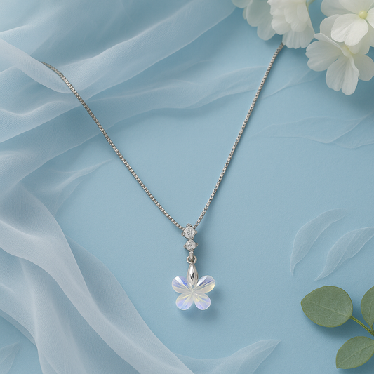 Sunset Bloom Chain Pendant