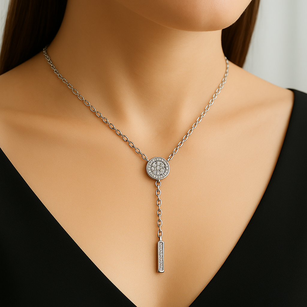 Bloom Radiance Chain Pendant