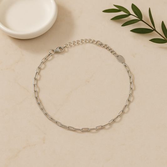 Hollow Weave Anklets Pair - MIOR JEWELS