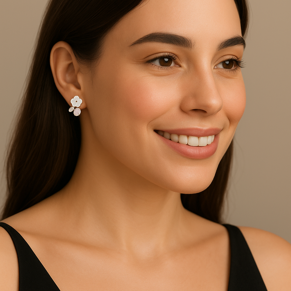 Blossom Banquet Studs - MIOR JEWELS